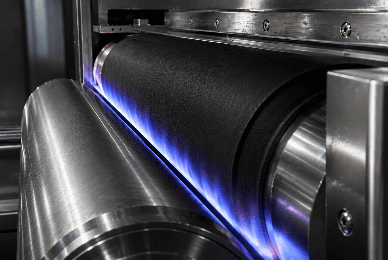 Flame lamination technologies